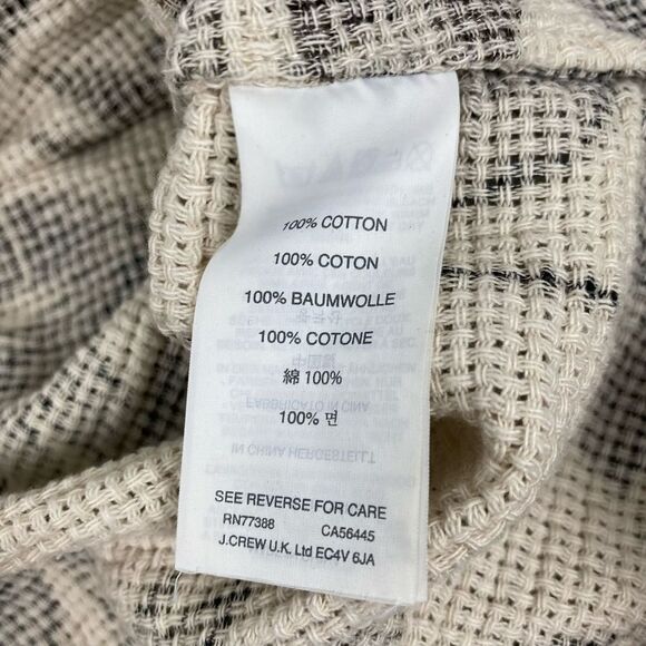 J. Crew Basketweave Cotton Top size 2 - Picture 6 of 8